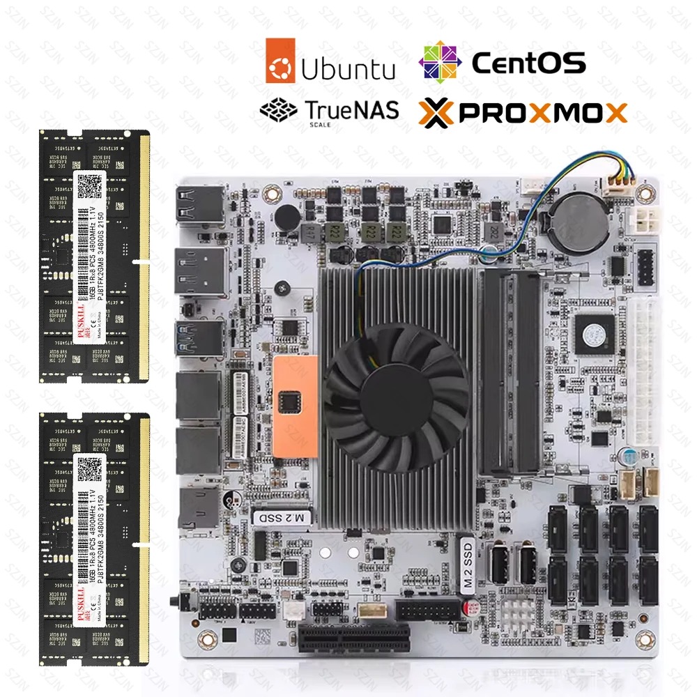 I5-8265U ES 8 SATA NAS Motherb - Mini Itx Dual 2.5G Nas Motherboard review and price
