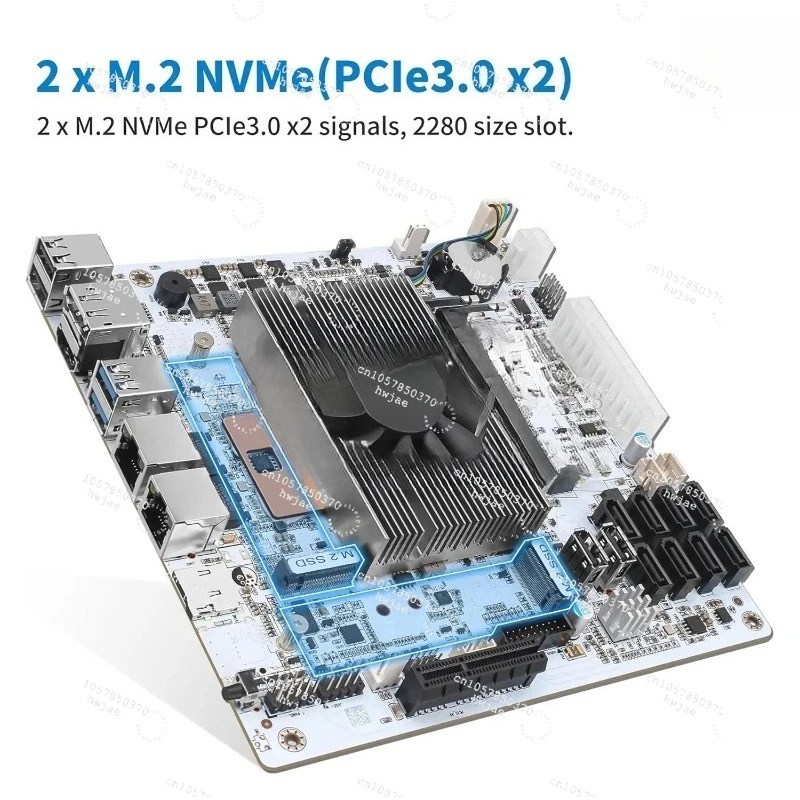 Mini ITX White M11 NAS Motherb - Mini Itx Dual 2.5G Nas Motherboard review and price