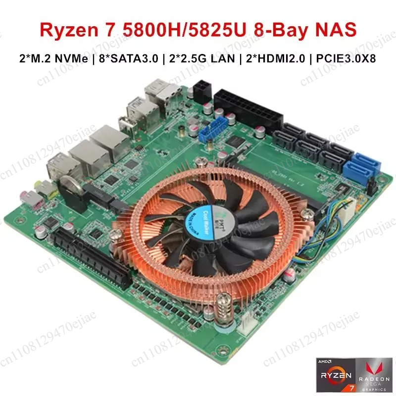 Topton AMD Ryzen 7 5800H/5825U - Mini Itx Dual 2.5G Nas Motherboard review and price