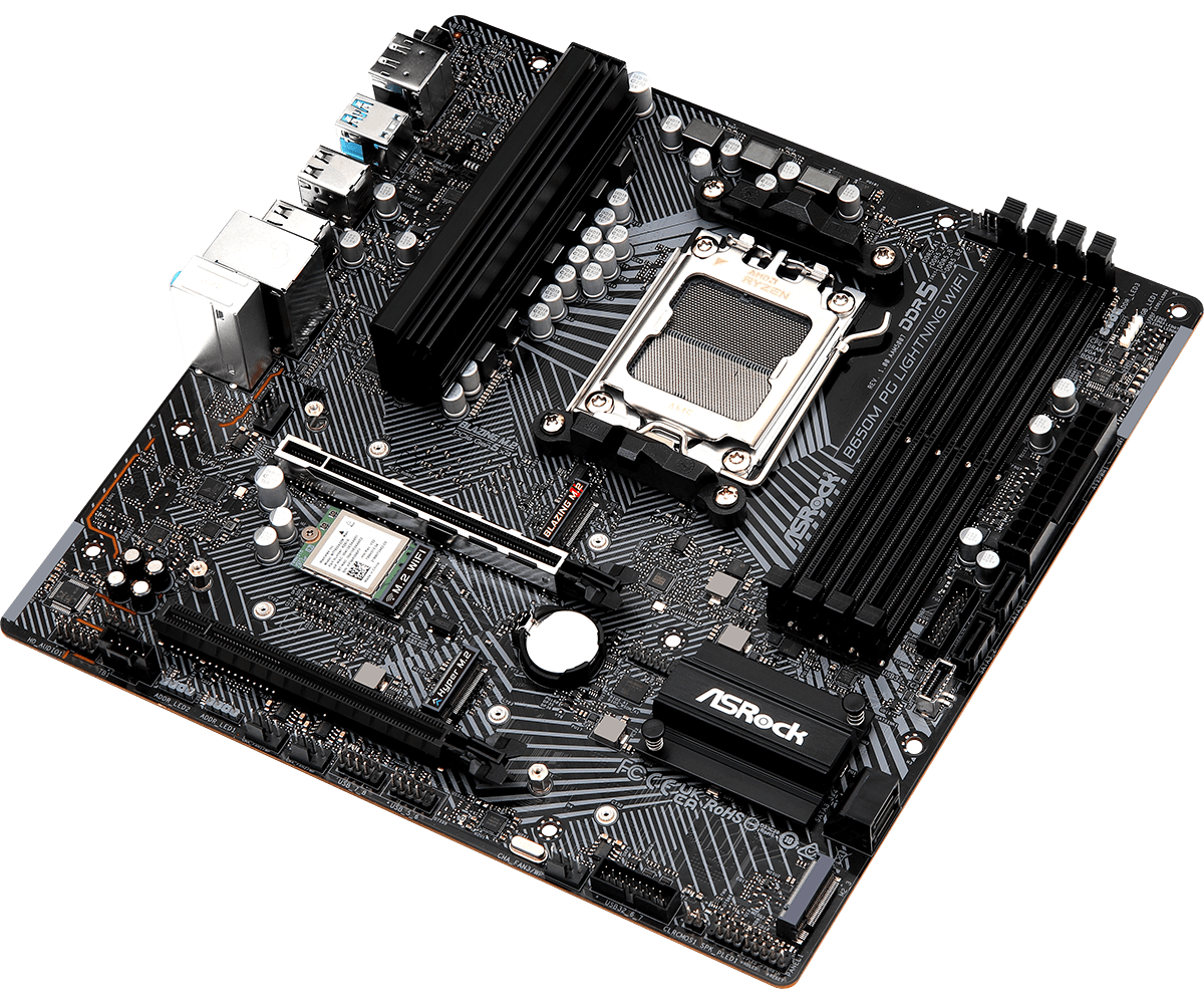ASROCK B650M PG Lightning WiFi - X870E Atx Motherboard review and price
