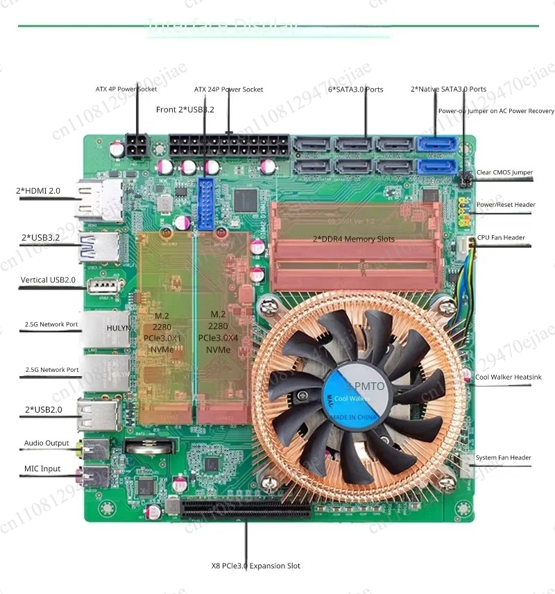 SZBOX NAS Motherboard - AMD Ry - Mini Itx Dual 2.5G Nas Motherboard review and price
