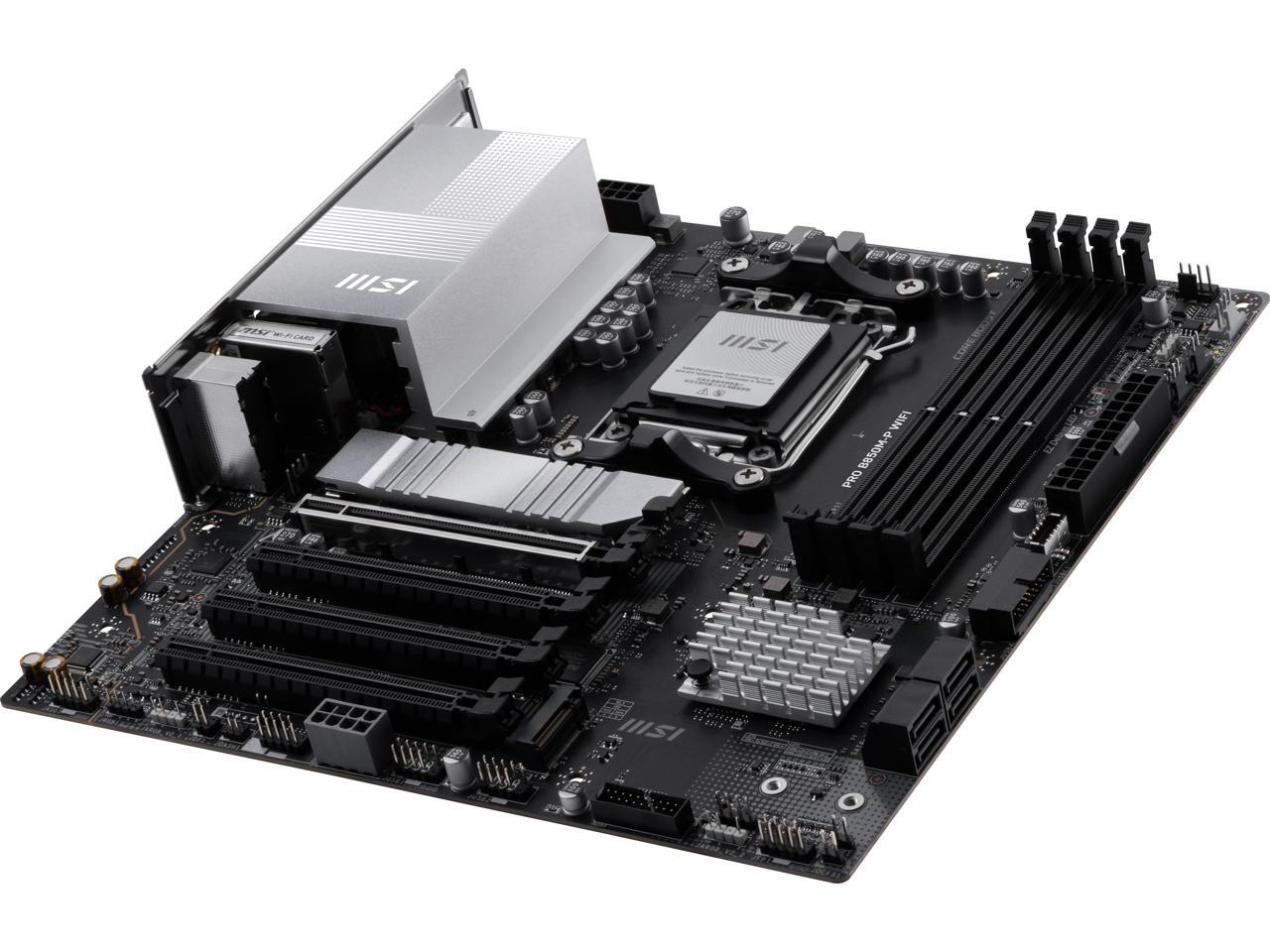 MSI PRO B850M-P WIFI AM5 AMD B - Am5 Micro Atx Pcie 5.0 Motherboard review and price